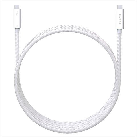 Thunderbolt 4 Cable White (2．0m) RC21-01870200-R3M1