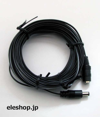 DC2.1φ延長ケーブルL-10m / #35-2 ☆2個まで￥250クリックポスト対応可能！