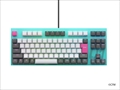 REALFORCE GX1 KEYBOARD 初音ミクコラボモデル 日本語 テンキーレス 45g X1UCM1