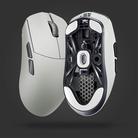 【売れ筋】 MAYA Lamzu Cloud ゲーミング | マウス | ※4Kドングル別売 Grey Mouse Trackball