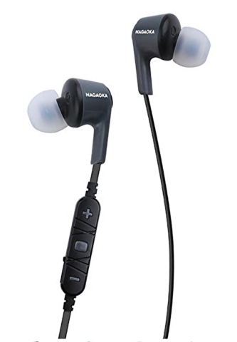 BT807GBK AACに対応した高音質カラフルBluetoothイヤホン    グレーブラック