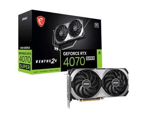 GeForce RTX 4070 SUPER 12G VENTUS 2X OC