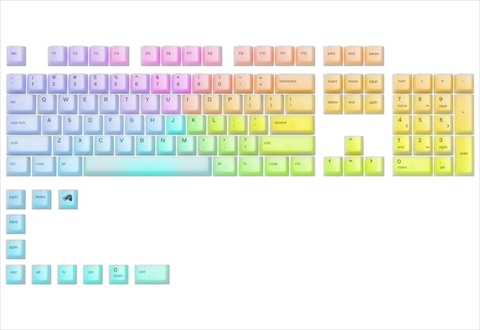 GLO-KC-POLY-RGB Glorious Polychroma RGB Keycaps