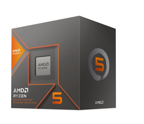 AMD Ryzen 5 8600G Ryzen AI  With Wraith Stealth cooler  (6C/12T、4.3Ghz(最大5.0)、65W、L2+L3 Cache 22MB、Radeon 760M Graphics GPUコア数8 )