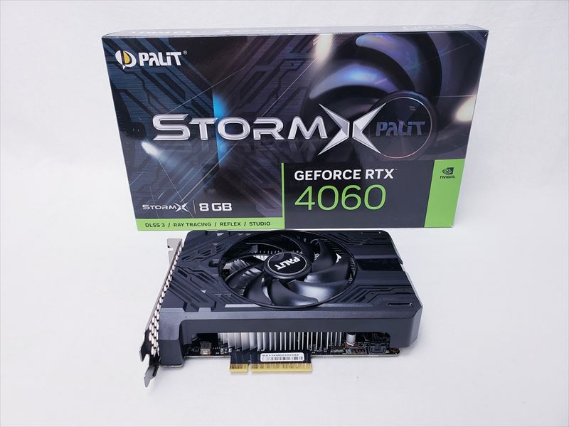 GeForce RTX 4060 StormX V1 8GB / NE64060019P1-1070F 各サイトで併売 ...