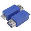 USB3AB-MCA (87121) USB3．0 A（メス）-micro（オス) 変換アダプタ ☆6個まで￥250クリックポスト対応可能！