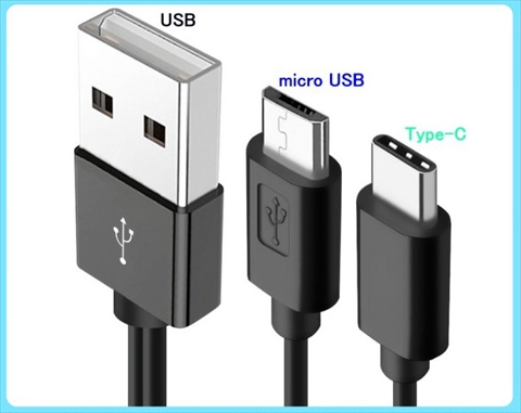 AT-CASTUSCM01 ブラック 急速充電対応Type-C＆microUSB　2台同時充電 ☆6個まで￥300ネコポス対応可能！