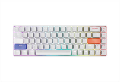 DrunkDeer G65 White (ABS Keycaps) G65-W0A01