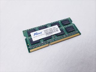 204Pin 1066(PC3-8500) 2GB DDR3 S.O.DIMM 各サイトで併売につき売切れのさいはご容赦願います。