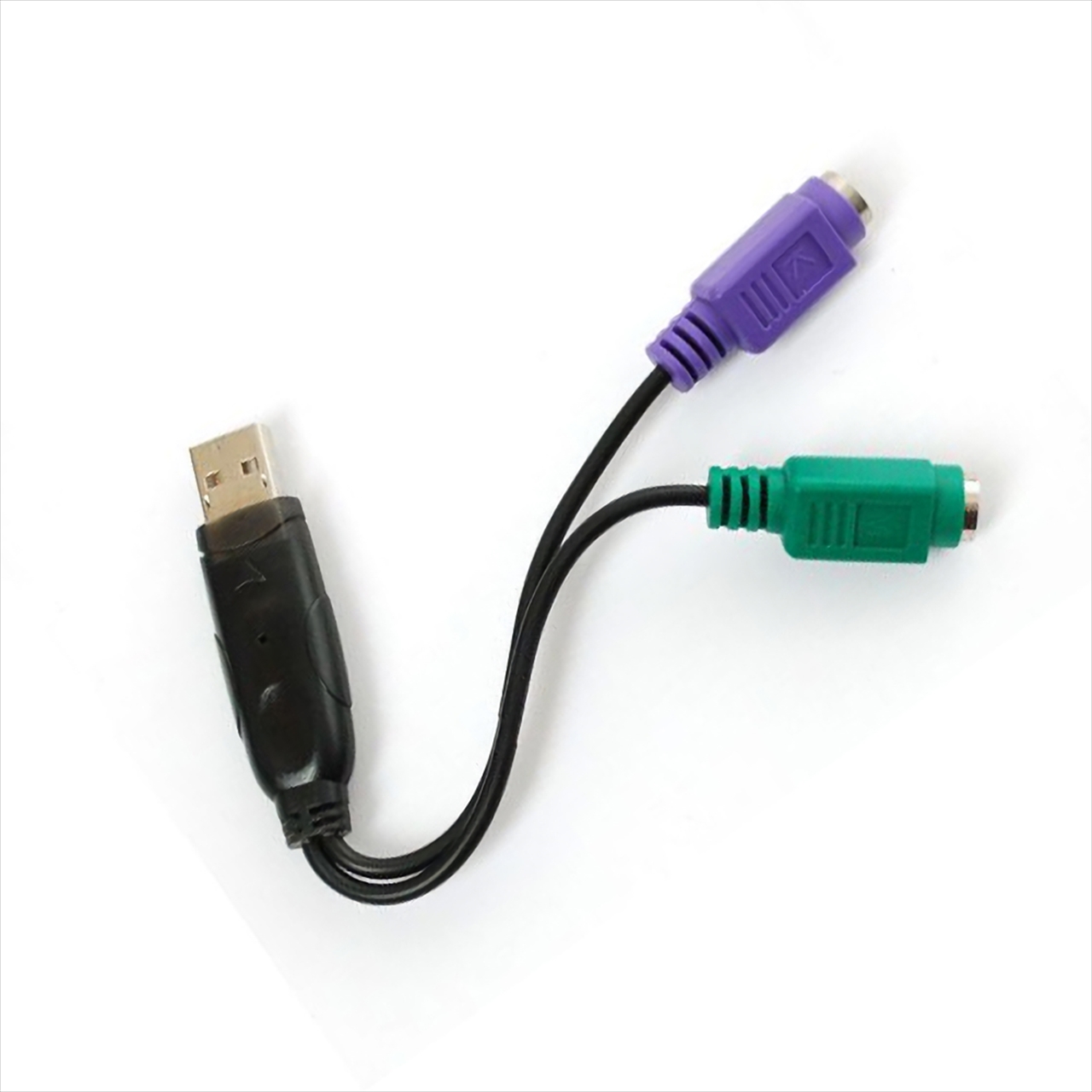 定番キャンバス USB-PS 2分岐 変換 ケーブル