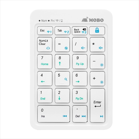 AM-NPBW22-WH MOBO TenkeyPad2 Duo ホワイト