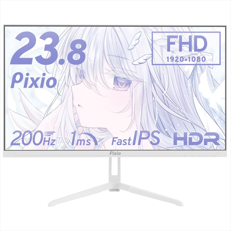 PX248 Wave White 23.8インチ 200Hz FHD FastIPS