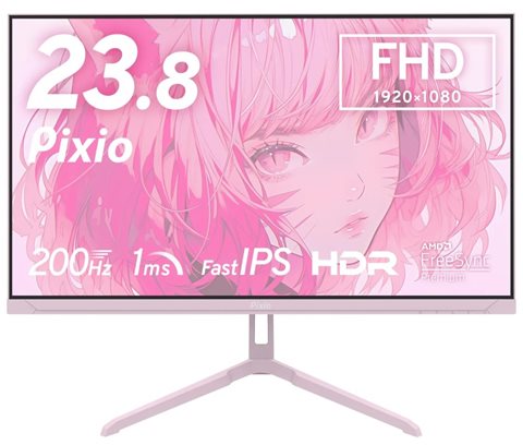 PX248 Wave Pastel Pink 23.8インチ 200Hz FHD FastIPS