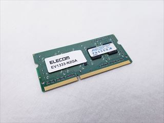 204Pin 1333(PC3-10600) 2GB DDR3 S.O.DIMM 各サイトで併売につき売切れのさいはご容赦願います。