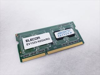 204Pin 1333(PC3-10600) 2GB DDR3 S.O.DIMM 各サイトで併売につき売切れのさいはご容赦願います。