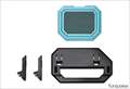 Chassis Stand Kit for The Tower 300 Turquoise/ABS+PC (AC-074-ONCNAN-A1) ※処分特価　　※The Tower 300 シリーズ用オプション