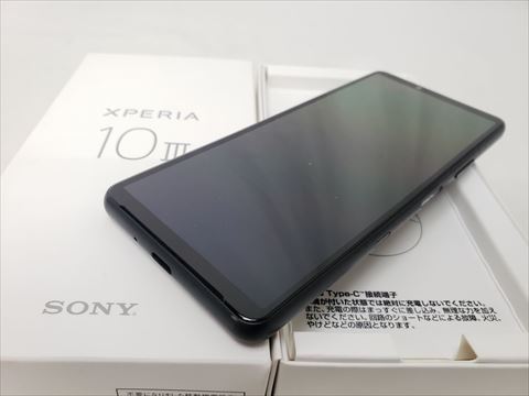 SOG04 ブラック /Xperia10 III 各サイトで併売につき売切れのさいはご容赦願います。