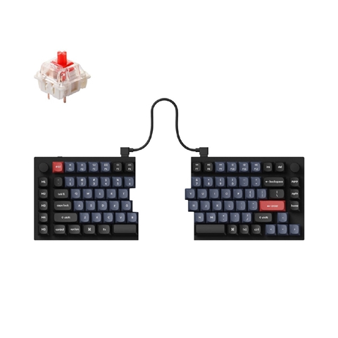 Q11-M1-US Keychron Q11 QMK/VIA カスタム・メカニカルキーボード - RGB - US配列（テンキーレス）- Gateron G Proスイッチ（ホットスワップ）赤軸