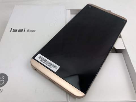 LGV34 ゴールド /isai Beat 【SIMロック解除品】 各サイトで併売につき売切れのさいはご容赦願います。