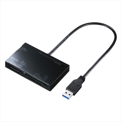 ADR-3ML35BK UHS-II対応SDカードスロット搭載のUSB3.0カードリーダー