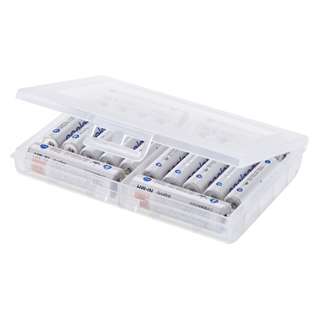 DG-BT5C 電池ケース（単三形、単四形対応・クリア） ☆2個まで￥250クリックポスト対応可能！