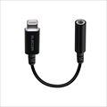 MPA-L35DS01BK Lightning-φ3.5mmステレオミニジャック変換ケーブル ☆2個まで￥250クリックポスト対応可能！