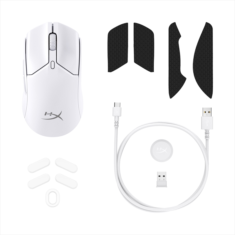 HX Pulsefire Haste 2 Mini WL Mouse (WH) 7D389AA