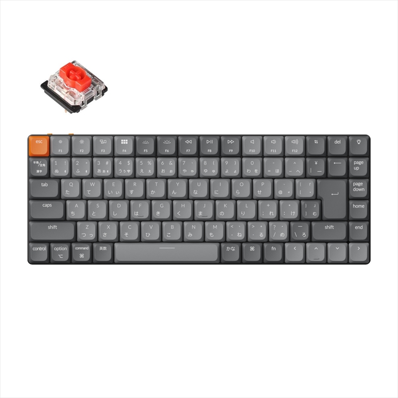 Keychron K3 ワイヤレス日本語配列赤軸（ホットスワップ）