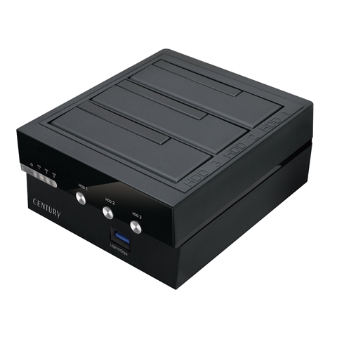 CROS3U10GCISH　「裸族のお立ち台 3Bay IS USB10G Hub」