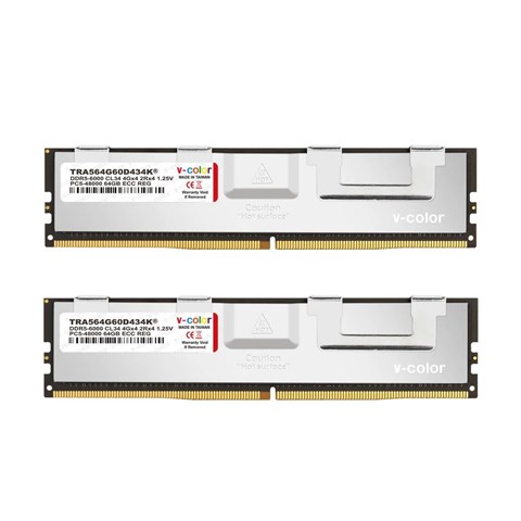 TRA564G60D434K　「AMD EXPO Technology対応」 DDR5 OC ECC Registered DIMM (AMD TRX50)  ※注！ 本製品はサーバー用のECC Registered DIMMです。一般のパソコンでは動作いたしません。