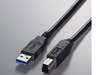 BSUAB310BK USB3.0対応 USBケーブル(A-B) 1m