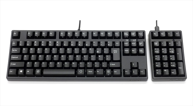 FKBN9122MPS/NB FILCO Majestouch TKSP オフィスセット [テンキーレスKB+TenKeyPad 2 Pro PBT] 日本語配列 CHERRY MX 静音赤軸モデル ブラック
