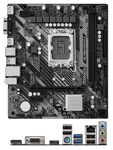 H610M-HDV/M.2 R2.0 | MicroATX | Intel LGA1700 | マザーボード