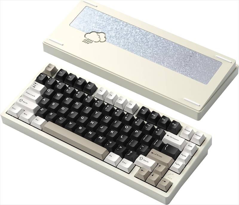 2024人気の Rainy75 PC | 入力機器 | キーボード | キーボード | White Pro キーボード