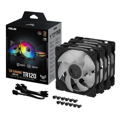 TUF GAMING TR120 FAN ARGB WHITE 3IN1 