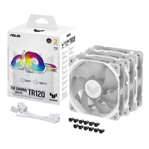 TUF GAMING TR120 FAN ARGB BLACK 3IN1 