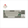 Q3M-P1-US Keychron Q3 Max QMK/VIA ワイヤレス カスタム・メカニカルキーボード - RGB - US配列（テンキーレス）- シェルホワイト / Gateron Jupiter スイッチ（ホットスワップ）赤軸