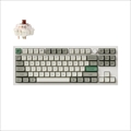Q3M-P3-US Keychron Q3 Max QMK/VIA ワイヤレス カスタム・メカニカルキーボード - RGB - US配列（テンキーレス）- シェルホワイト / Gateron Jupiter スイッチ（ホットスワップ）茶軸