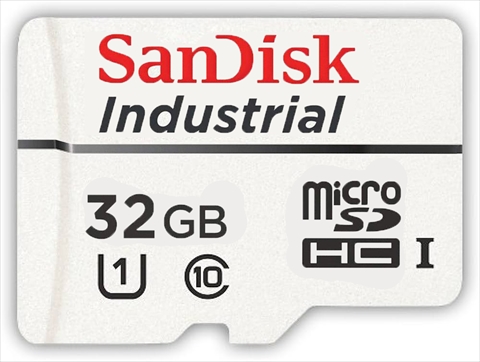 SDSDQAF3-032G-I  バルク プラケース入り  ※Sandisk Industrial Micro SD (監視カメラ用途及び産業用途高耐久性、連続稼働向けマイクロSD） ☆6個まで￥250クリックポスト対応可能！