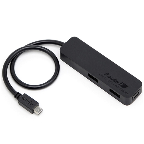 RUH-OTGU4SN+C 充電可能 自動最適化回路搭載 4ポートOTGハブ ☆2個まで￥250クリックポスト対応可能！