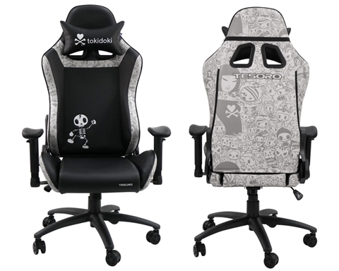 Tesoro x Tokidoki Limited Edition gaming chair Tonal MJT700V2TK-T
