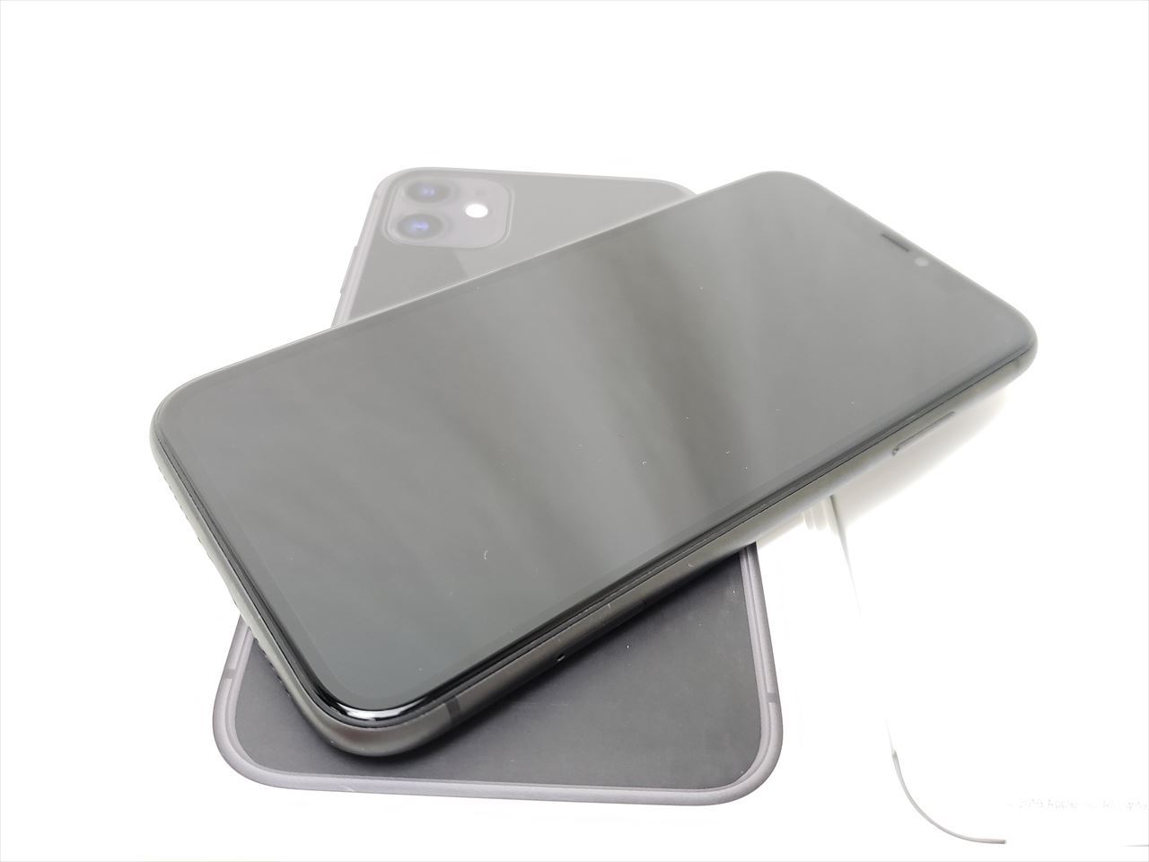 iPhone11 ブラック 128GB （美品 iPhone11 本体 浅 ブラック