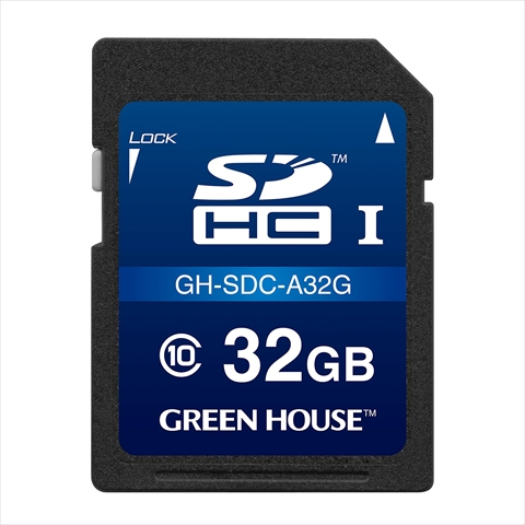 GH-SDC-A32G  MLC搭載  高耐久性ﾄﾞﾗﾚｺ/ｱｸｼｮﾝｶﾒﾗ向け向けSDHCカード ☆6個まで￥250クリックポスト対応可能！