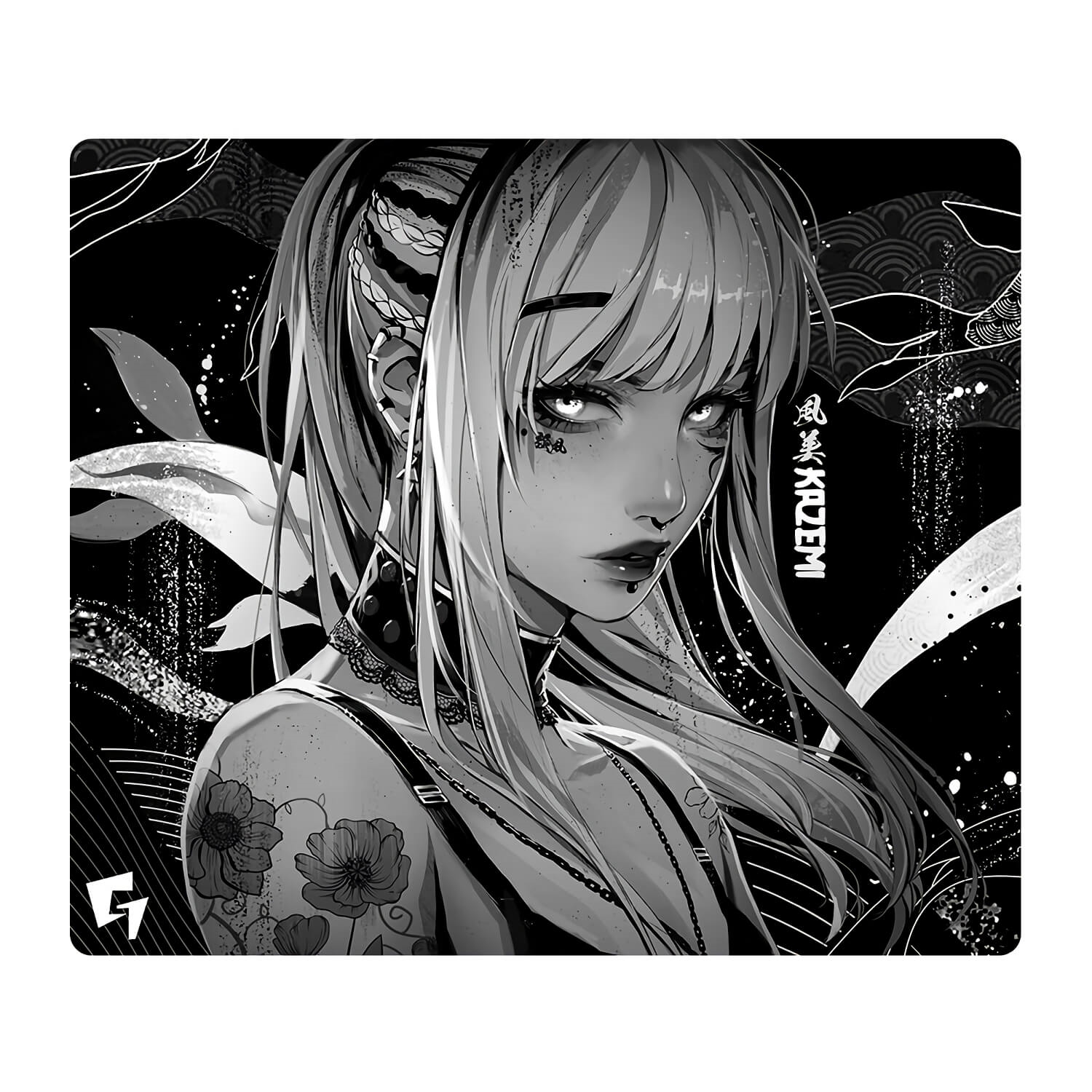Amazon.co.jp: glsswrks kazemi ゲーミングマウスパッド3333枚