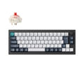 Q2M-M1-JIS Q2 Max QMK/VIA ワイヤレス カスタム・メカニカルキーボード - RGB - JIS配列（テンキーレス）- カーボンブラック / Gateron Jupiter スイッチ（ホットスワップ）赤軸