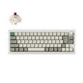 Q2M-P3-JIS Q2 Max QMK/VIA ワイヤレス カスタム・メカニカルキーボード - RGB - JIS配列（テンキーレス）- シェルホワイト / Gateron Jupiter スイッチ（ホットスワップ）茶軸