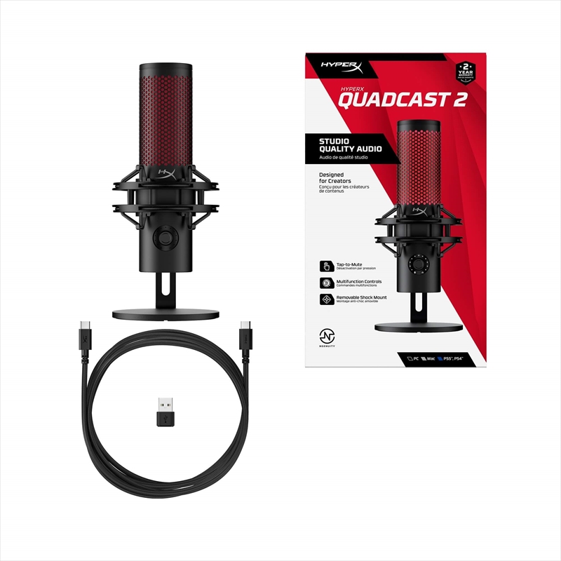 HyperX QuadCast 2 USB Microphone 872V1AA