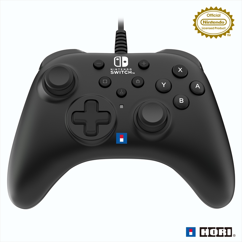 NSW-457 ホリパッドTURBO for Nintendo Switch、PC ブラック
