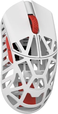WLMOUSE Beast X 8K White&Red TTC Nihil Transparent Black Dot Switch