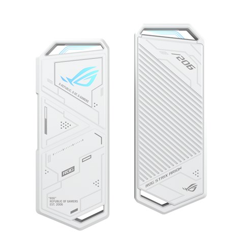 ROG STRIX ARION （NVMe M.2 SSDポータブルケース）ムーンホワイト ESD-S1C/WHT/G/AS//